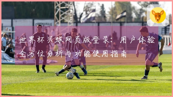 世界杯买球网页版登录：用户体验全方位分析与功能使用指南